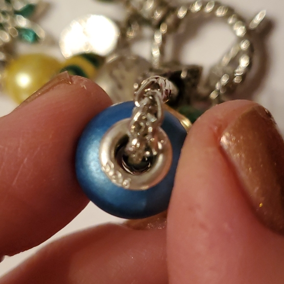 New toggle clasp bead charm dragonfly bracelet - Picture 4 of 5